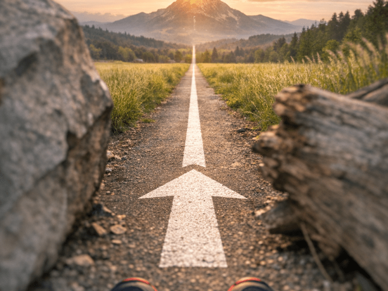 Keep Your Eyes on the goal. Not the&nbsp;obstacle.